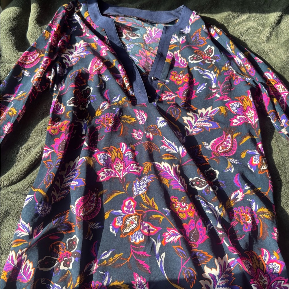 Floral Long Sleeve Dress